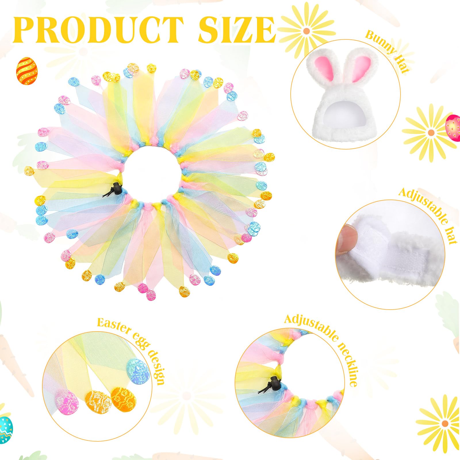 Jeere Easter goose outfit pastel colors brightens outdoor spaces for spring celebrations.