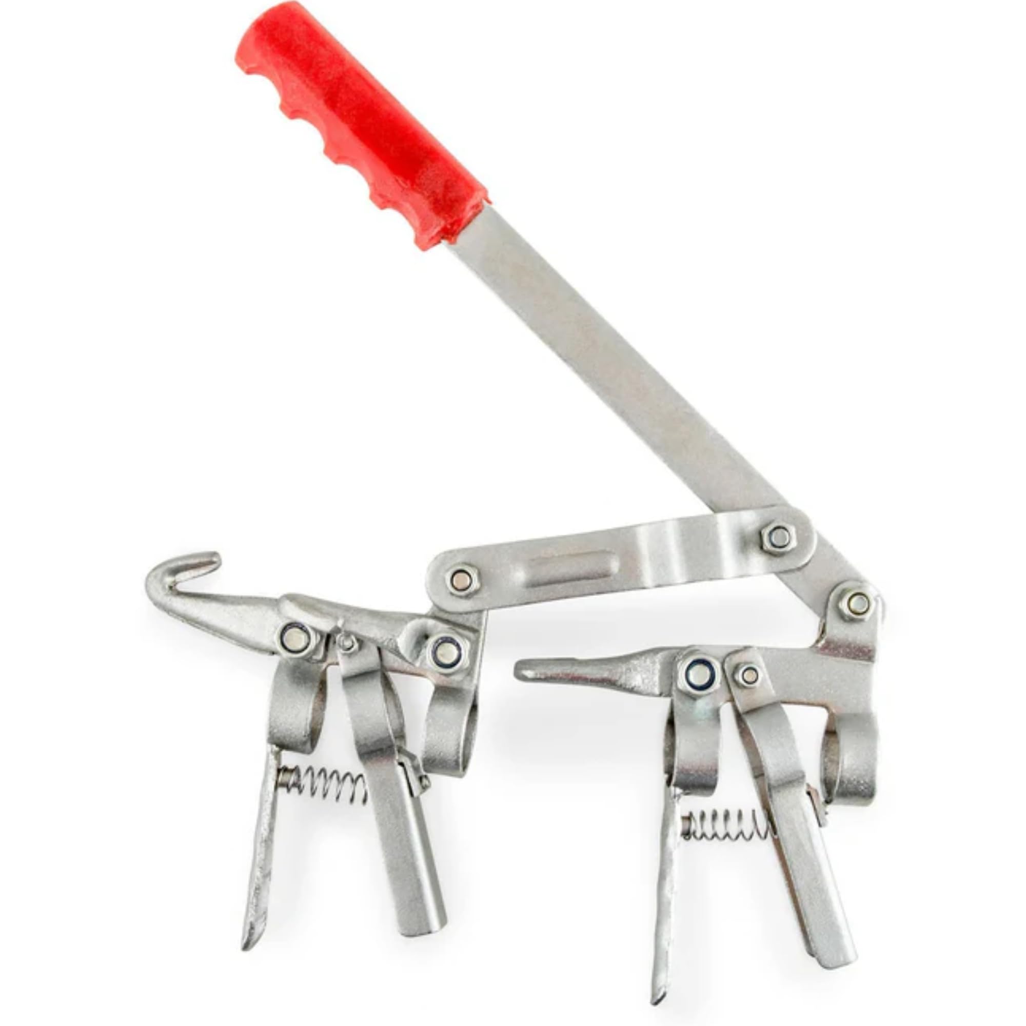 Jeffers vet tool for cattle deliveries, portable on farm.