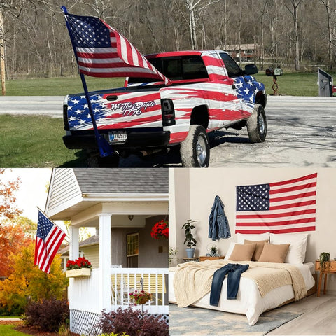Jegatoo patriotic display for home, business, or public buildings.