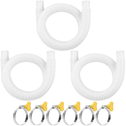 JEKIVEY pool hose 1.25 inch diameter and 41 inch length for reliable water flow