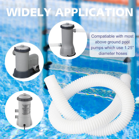 JEKIVEY hose ideal for pool cleaning drainage and seasonal replacements