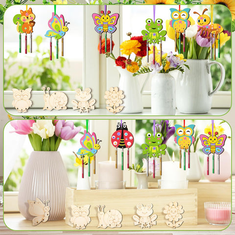 JellyArch flower wind chime ornament for vibrant windows and seasonal projects