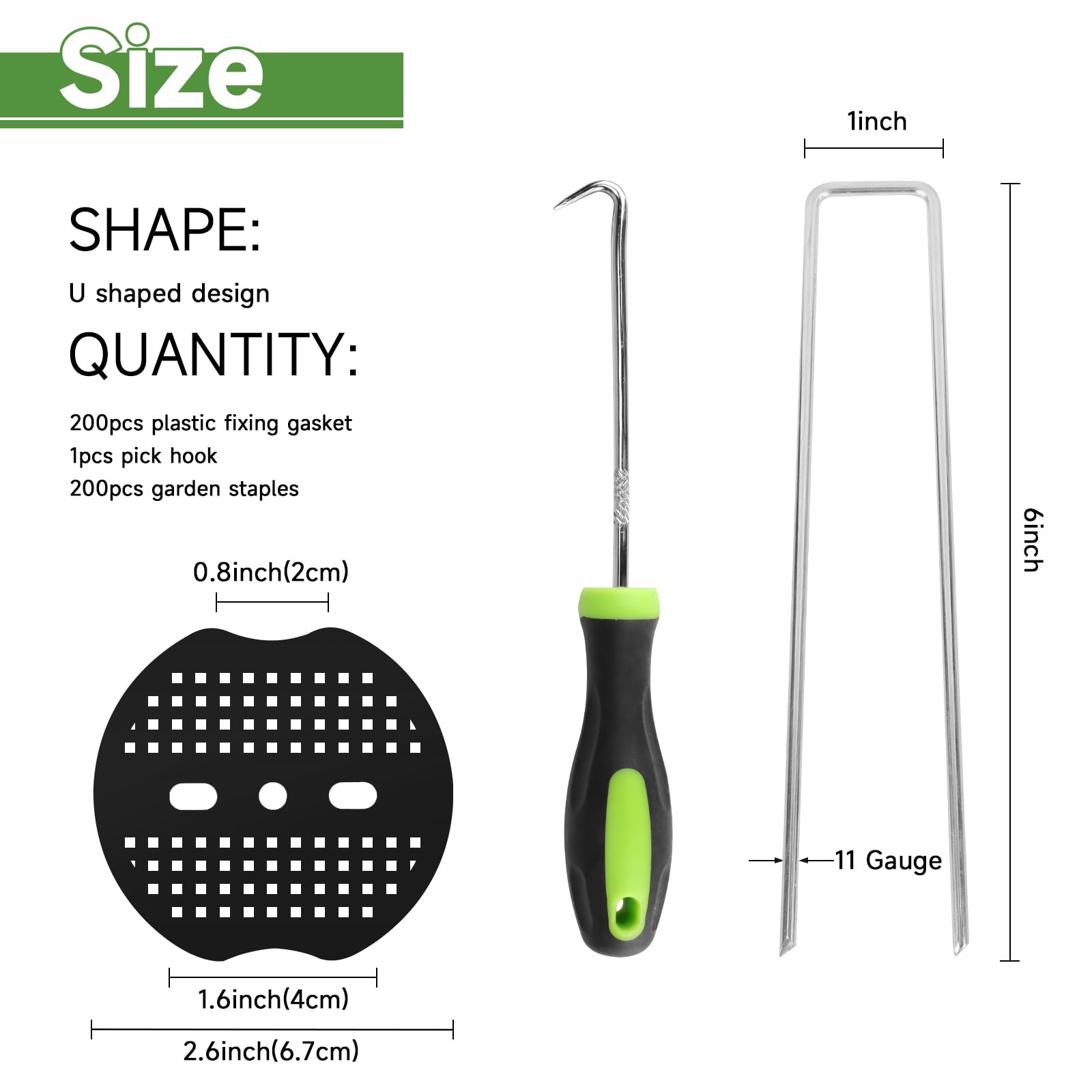 JELNER galvanized steel stake close-up highlighting durable construction