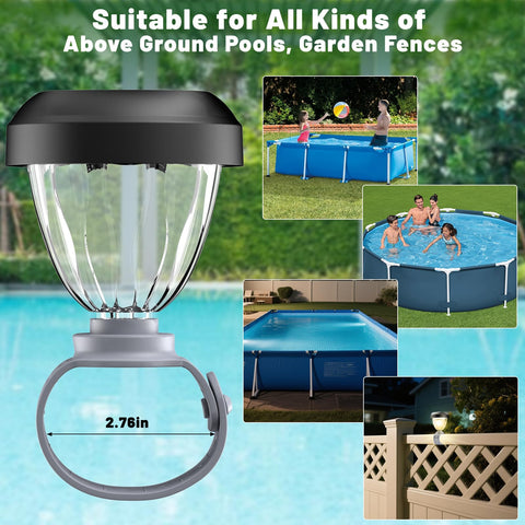 JEMULICE warm white glow illuminates water and creates cozy outdoor evenings.