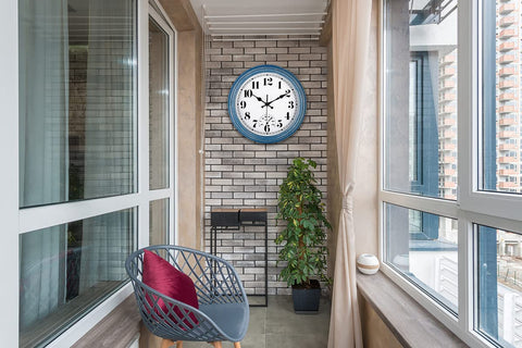 JENLYSTIME clock with large numbers for effortless time reading anywhere