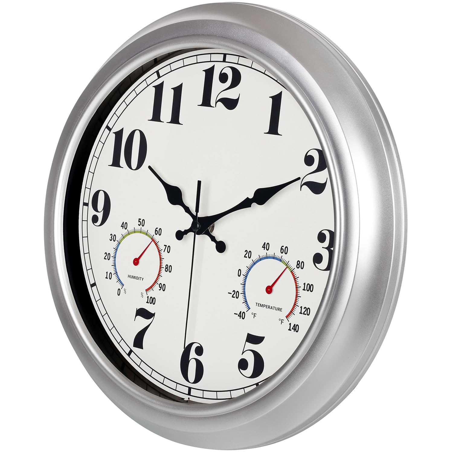 JENLYSTIME thermometer and hygrometer shows temperature and humidity.