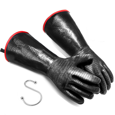 Jenpos BBQ gloves demonstrate heat resistance up to 1472°F for safe handling