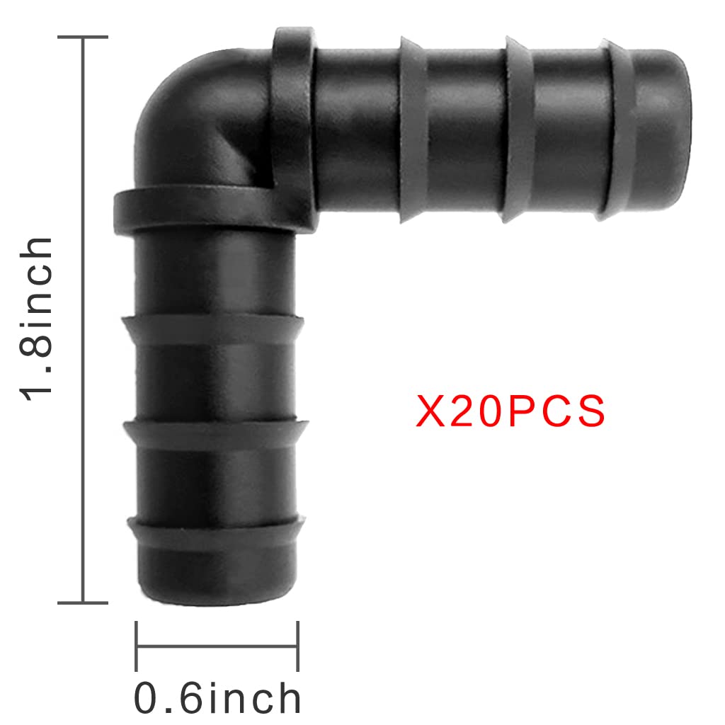 Jepeux hose connectors pack shot highlighting easy irrigation setup
