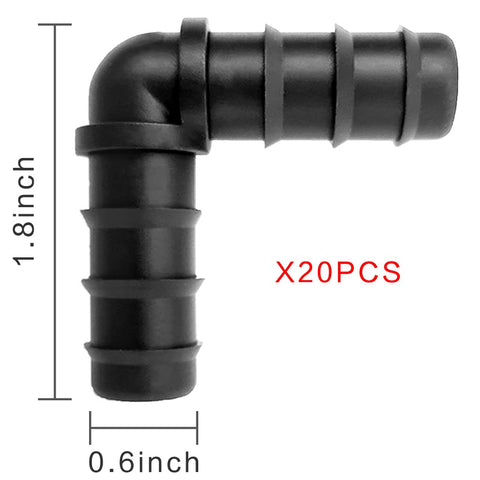 Jepeux hose connectors pack shot highlighting easy irrigation setup