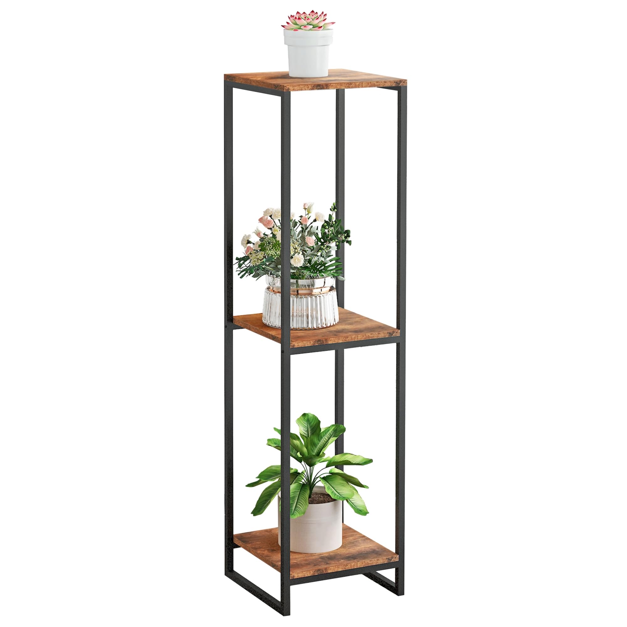 JEPRECO 46in tall plant stand with vertical display for indoors