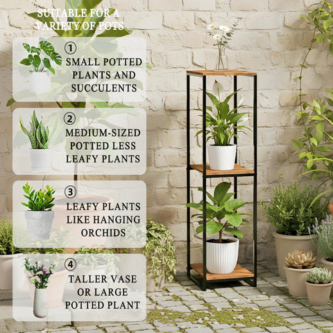 JEPRECO indoor-outdoor stand for flexible placement and sun exposure