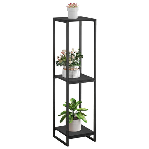 JEPRECO tall plant stand 46inch demonstrates a space-saving corner display