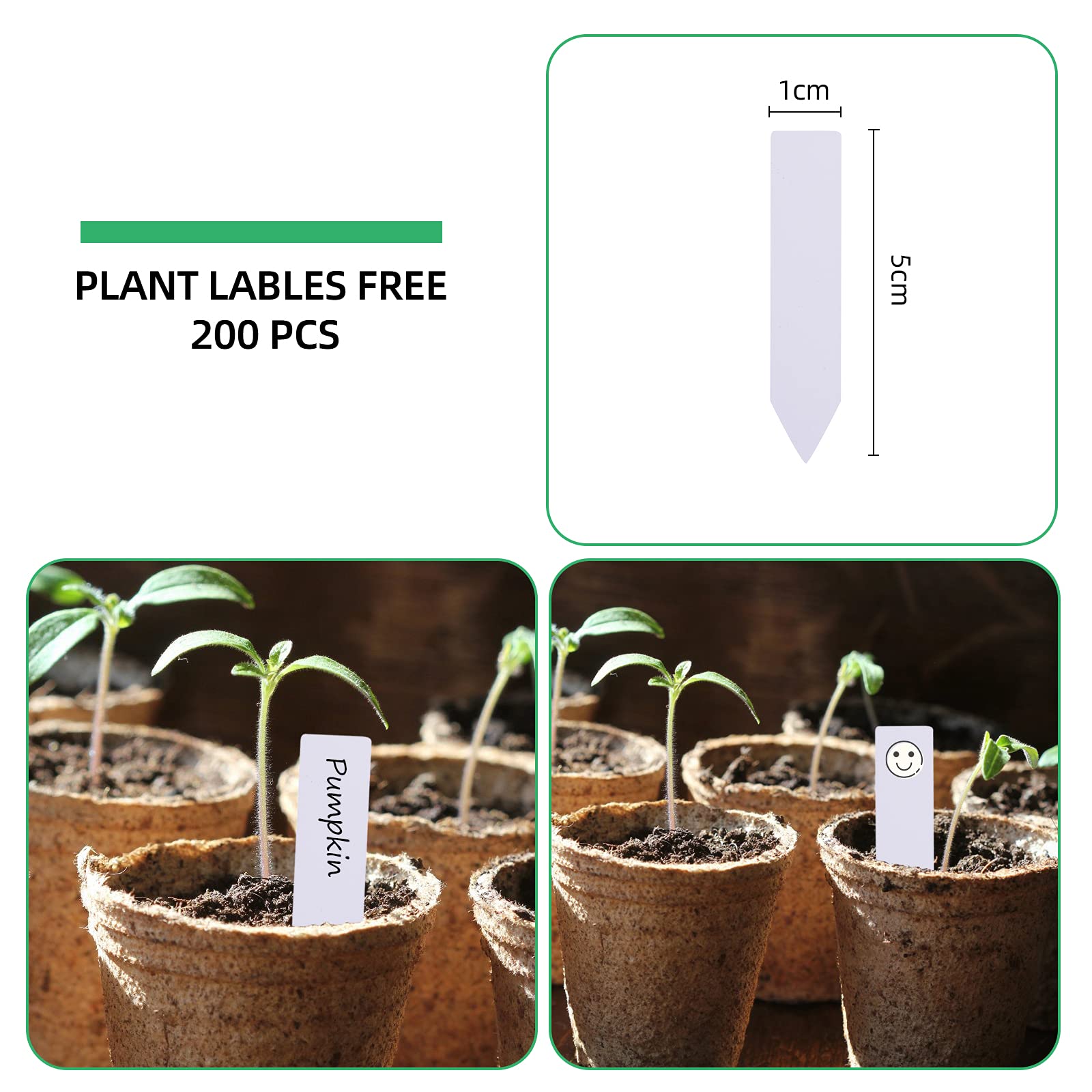 JERIA biodegradable nursery pots designed to decompose naturally after planting.