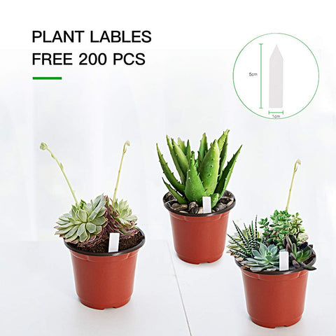 Eight drainage holes in JERIA pots promote soil aeration and moisture balance