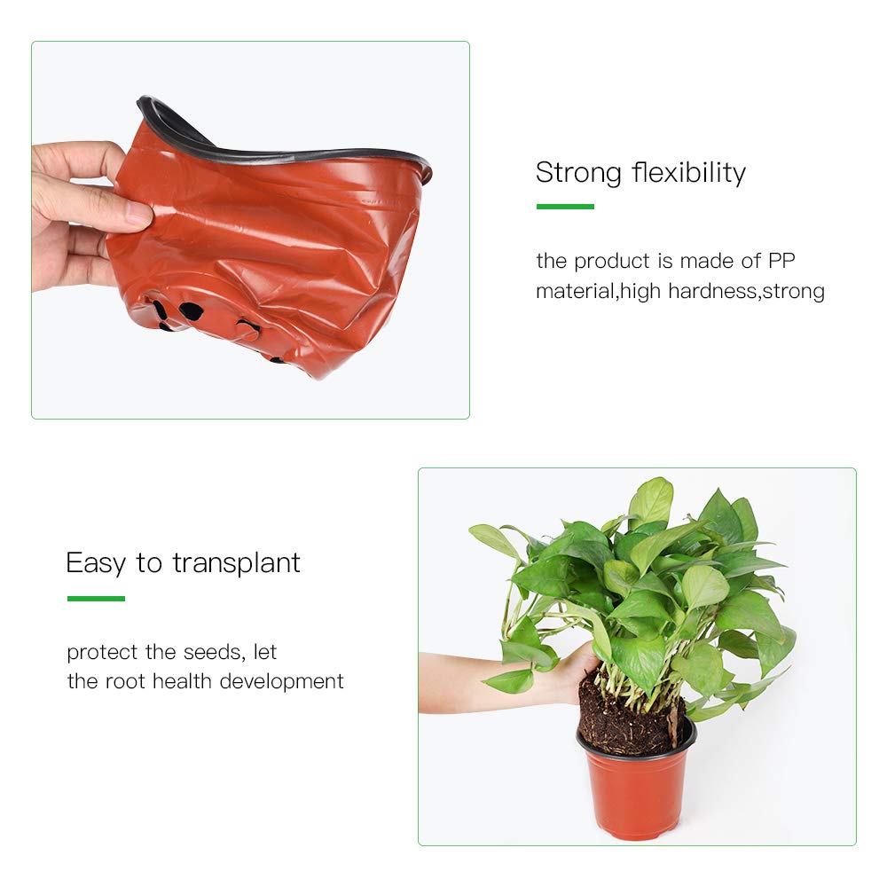 JERIA indoor-outdoor plant container ideal for seedlings, herbs, and flowers.