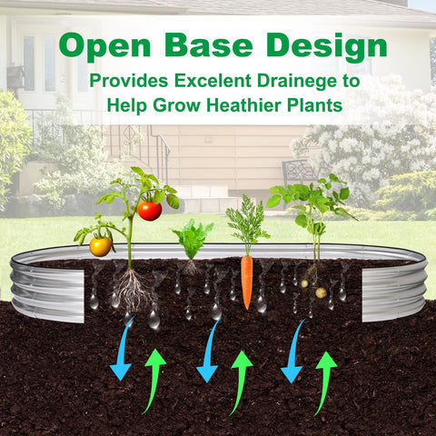 Jeria top-edge rubber seal enhances safety and helps prevent soil spills.