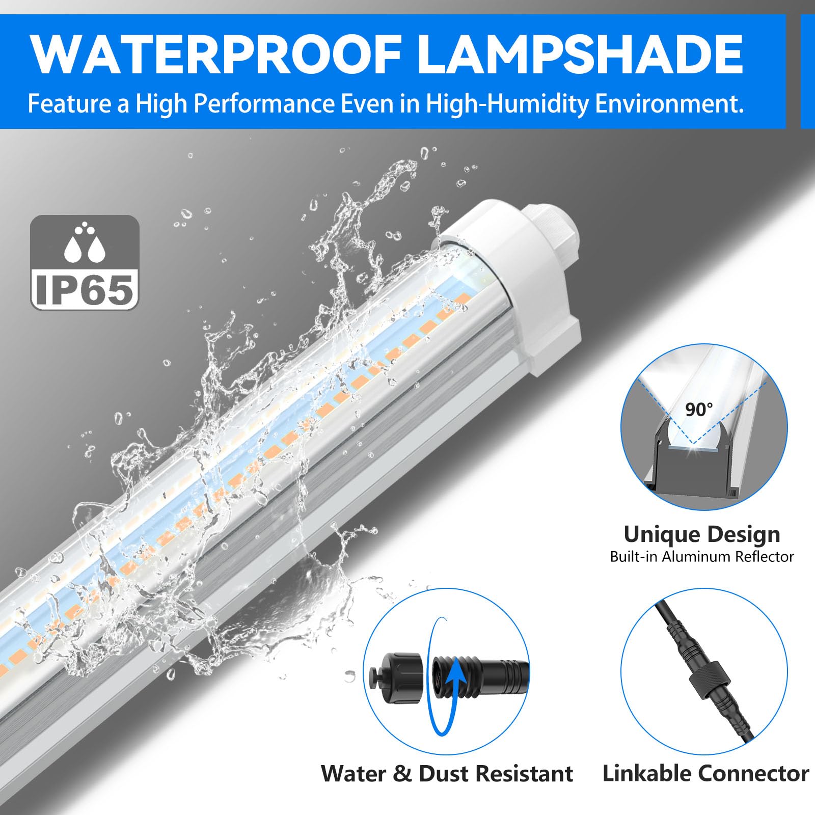 JESLED full-spectrum LED strip supports flowering and fruiting plants.