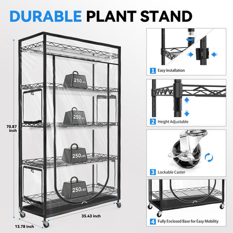 JESLED tool-free assembly makes setup quick and frustration-free.