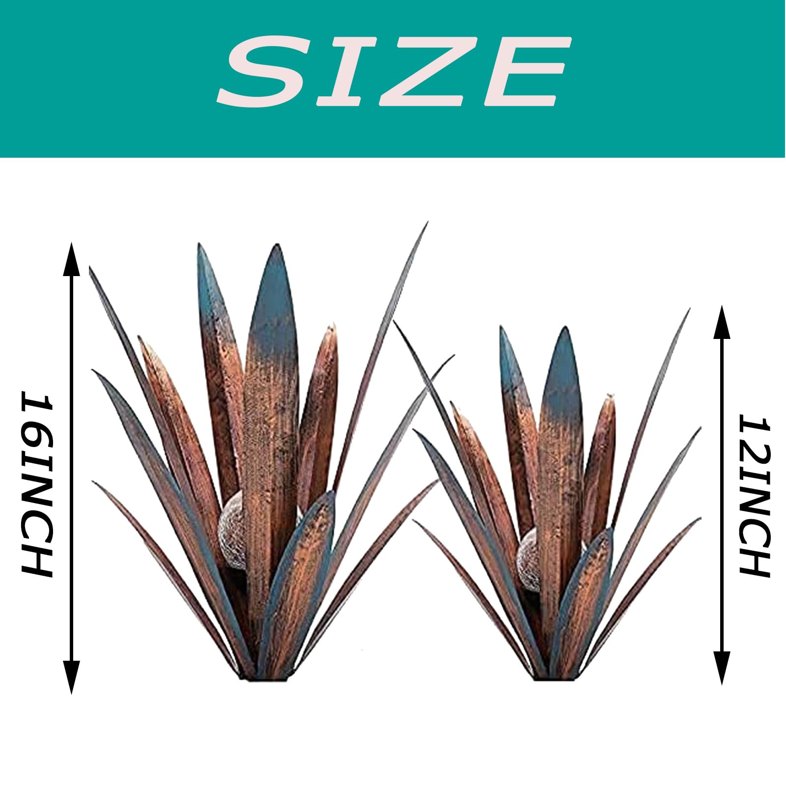 Jesokiibo tequila sculpture patio decor adds eye-catching interest to balconies or courtyards.