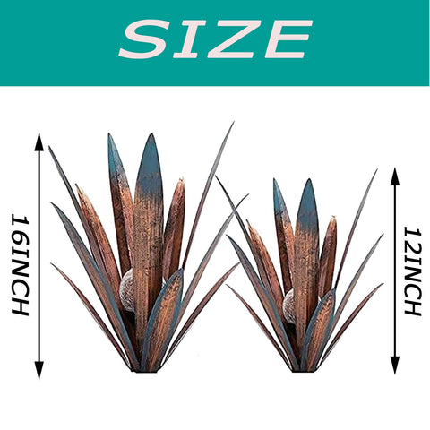 Jesokiibo tequila sculpture patio decor adds eye-catching interest to balconies or courtyards.