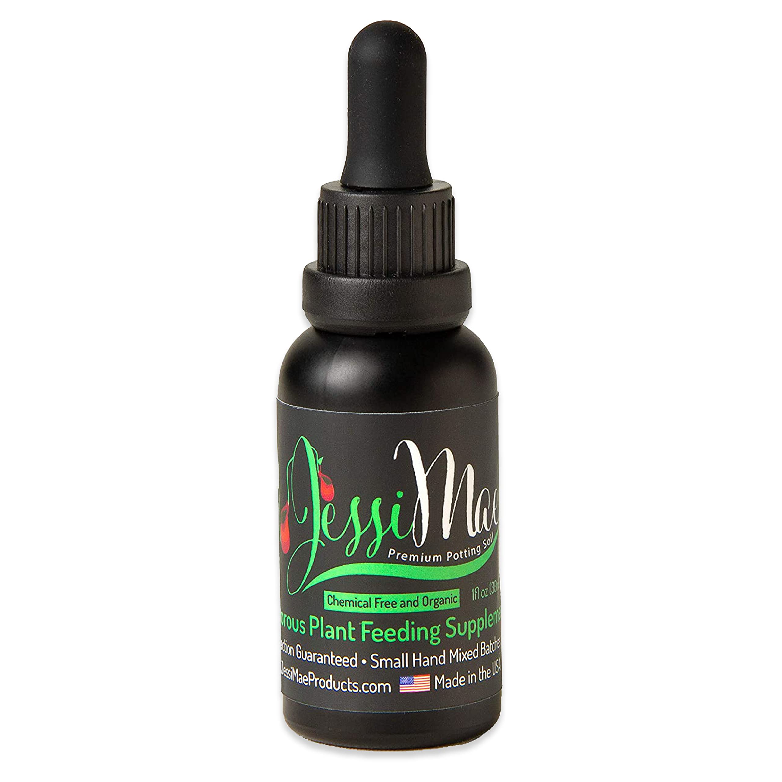 Jessi Mae Carnivorous Plant Food Drops bottle shows precise feed placement with a no-dip applicator.