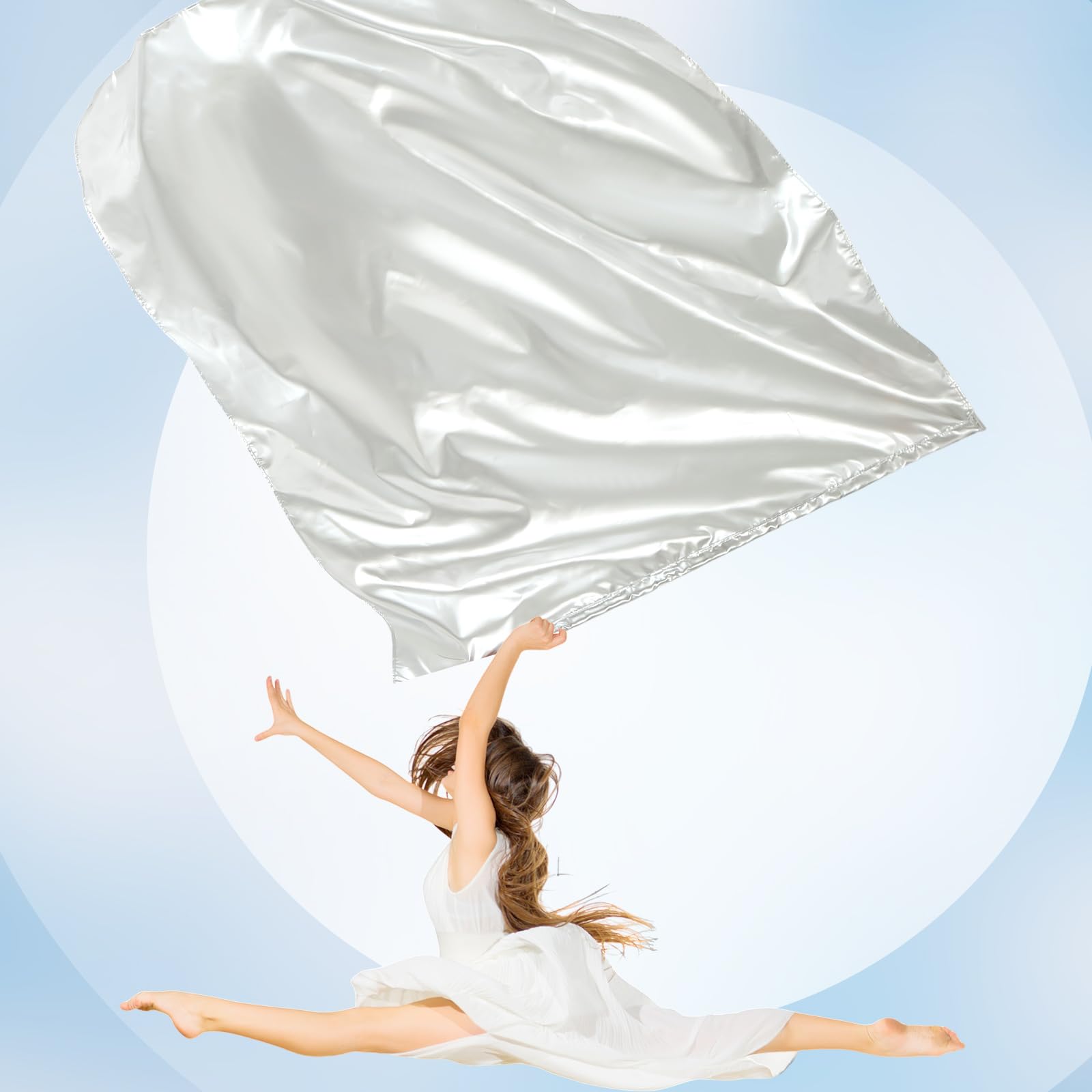 Jetec durable metallic finish flag suitable for outdoor practice