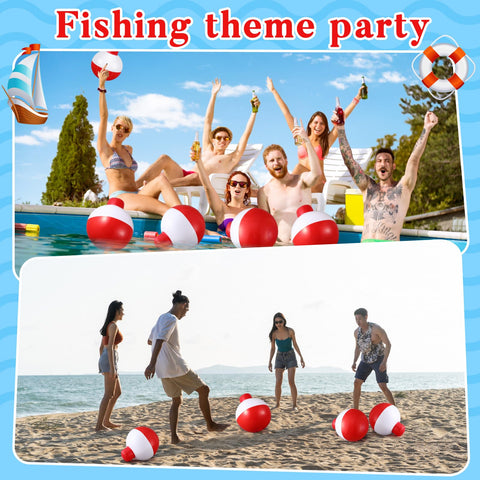 Jetec nautical birthday party bobber décor enhances event themes