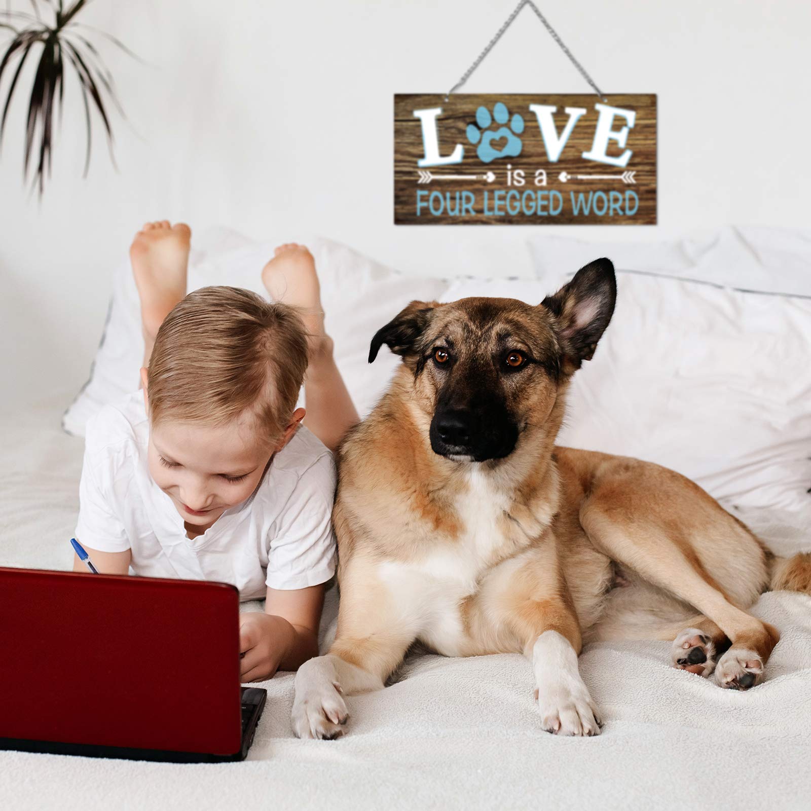 Jetec pet lover gift sign enhances home or office ambiance.