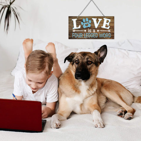 Jetec pet lover gift sign enhances home or office ambiance.