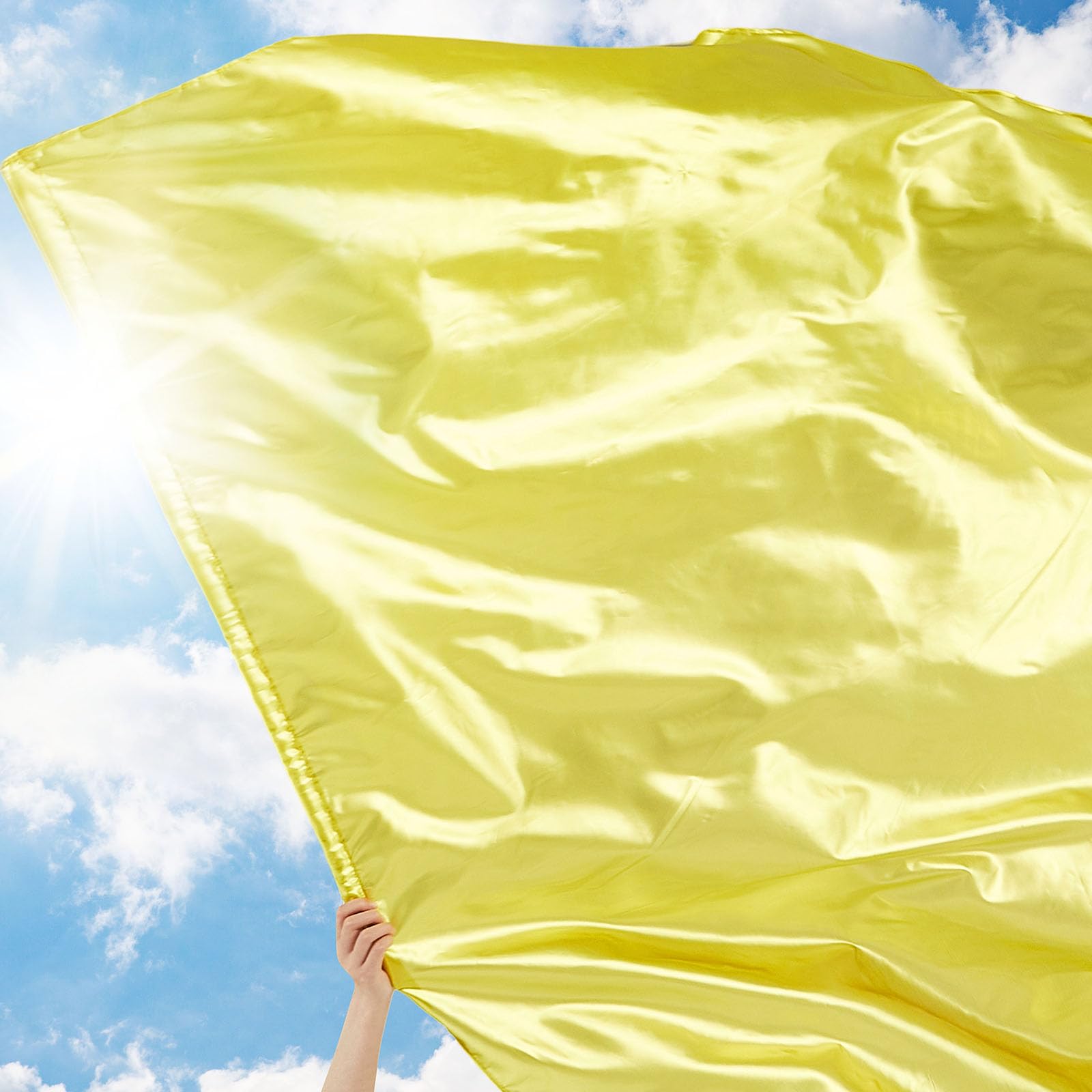 Jetec church gathering flag in gold boosts worship visuals.