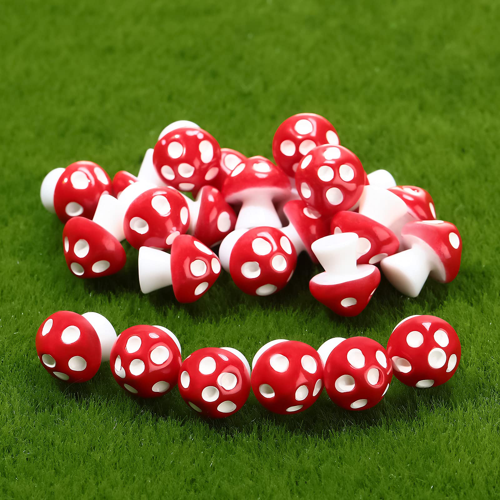 Jetec DIY mushroom garden ornaments inspire creative plant displays.