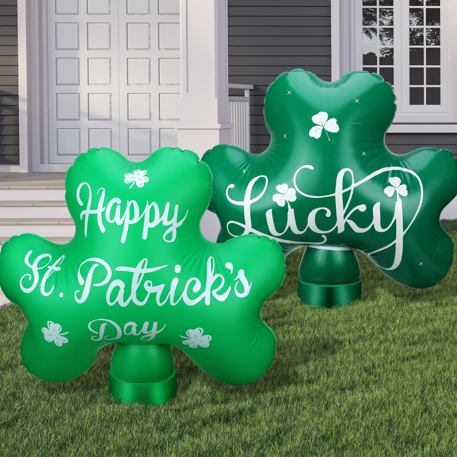 Jetec durable weatherproof shamrock inflates for reliable outdoor use.