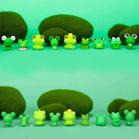 Jetec frog cake toppers are ideal for cute cupcake and dessert decorations