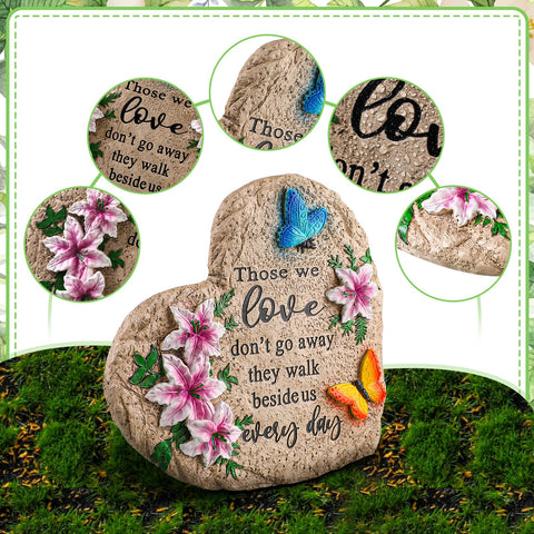 Jetec stone indoors on a table or shelf for heartfelt remembrance.