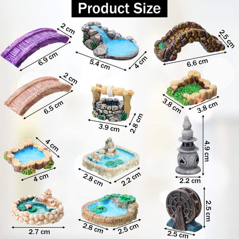 Jetec lighthouse mini ornament enhances color-rich decor and outdoor resilience