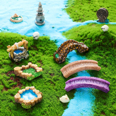 Jetec water-well figurine brings whimsy with vivid hues and sturdy resin