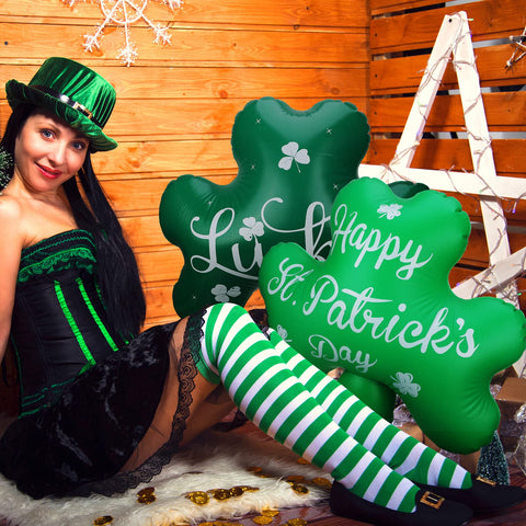 Jetec parade-ready shamrock decor adds charm to festive routes.