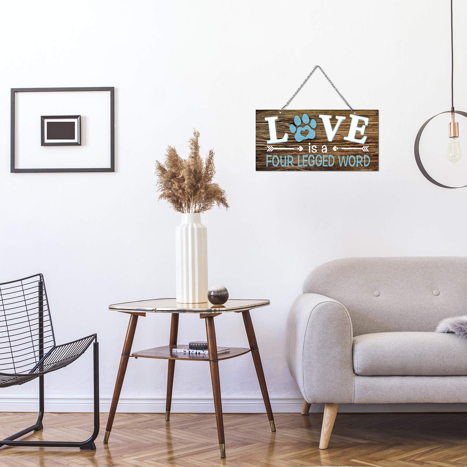 Jetec metal sign for holidays, perfect on walls, doors, or windows.