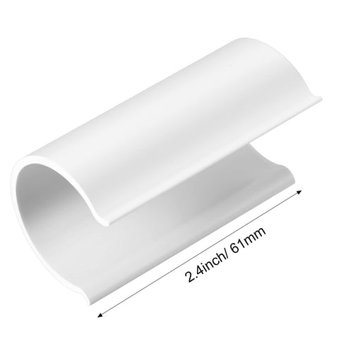 Jetec pool cover clamps attach firmly to 1-inch pipes for above-ground pools.