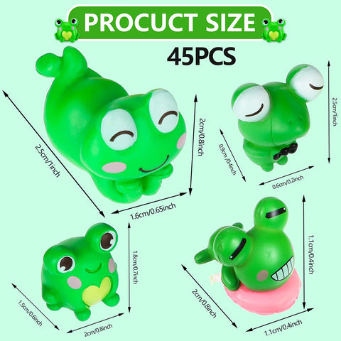 Jetec resin frog garden ornaments add color and charm to miniature landscapes