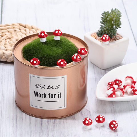 Jetec resin mushrooms are waterproof and durable for outdoor or indoor use.