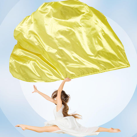 Jetec stage performance flags showcase flowing rotations with a gradient effect.