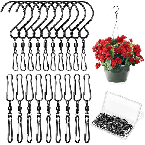 Jetec wind spinner swivel hook with 360-degree rotation for versatile display.