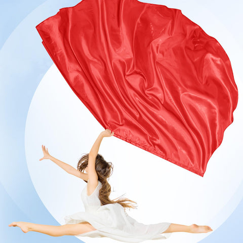 Jetec worship flags use sturdy polyester for smooth movements and reliable performances.