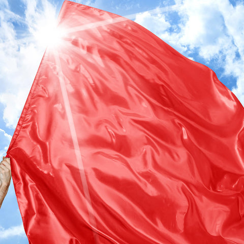 Jetec worship flags feature a secure rod design for simple setup.