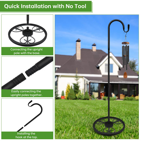 JETTIFY adjustable height positions lanterns or plants at the perfect level