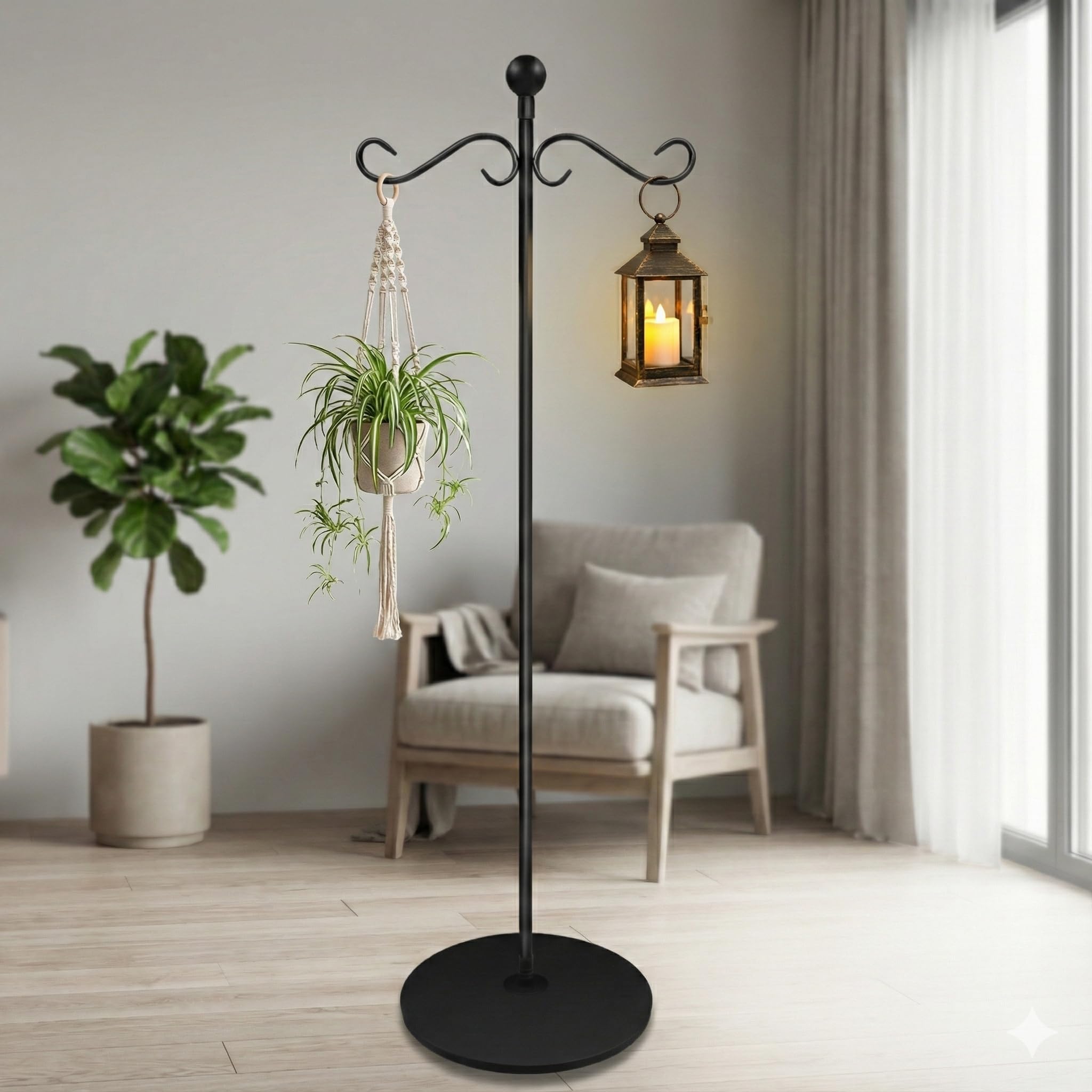 JETTIFY height-adjustment sections let you tailor hanging height.