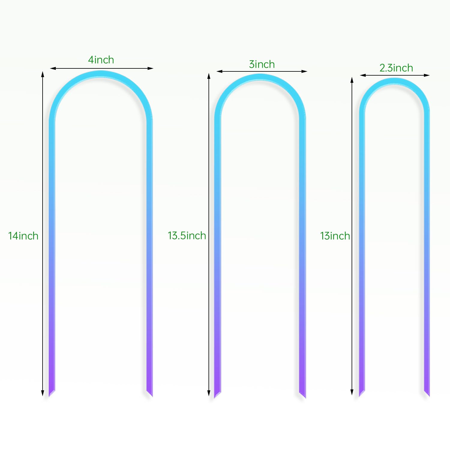 JETTIFY 3-pack trellis helps organize small vines on shelves