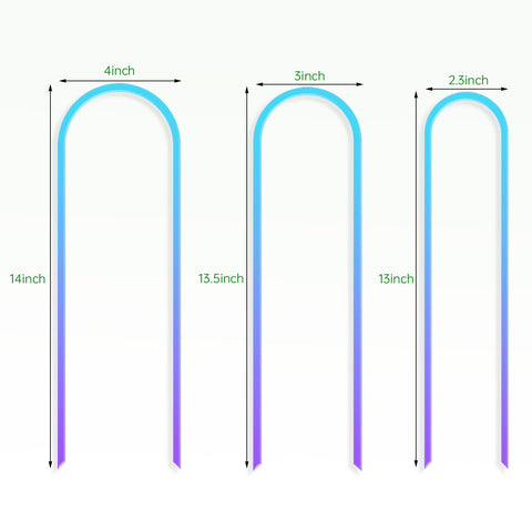 JETTIFY 3-pack trellis helps organize small vines on shelves