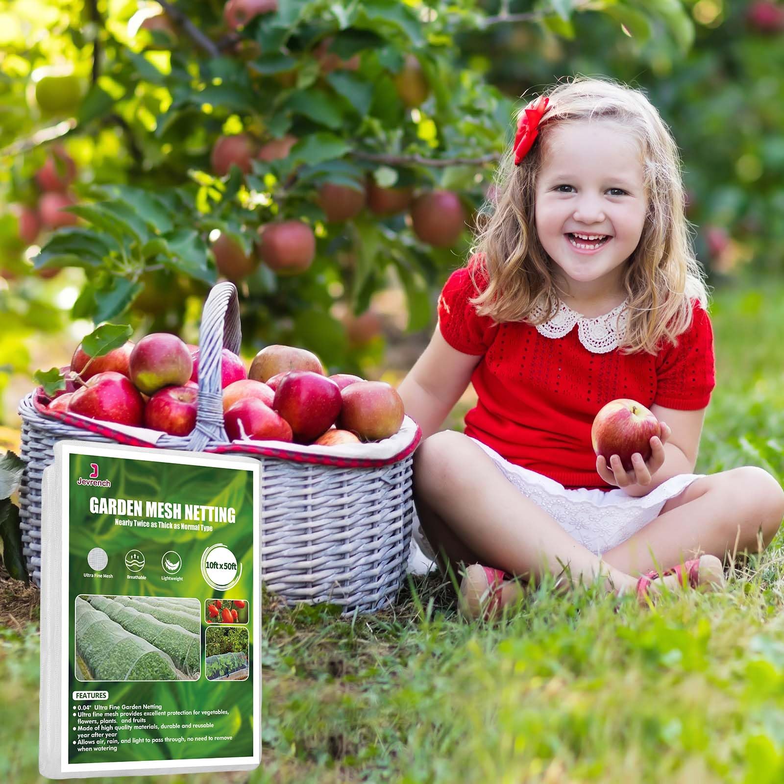 Jevrench garden netting suitable for multi-season use in the garden